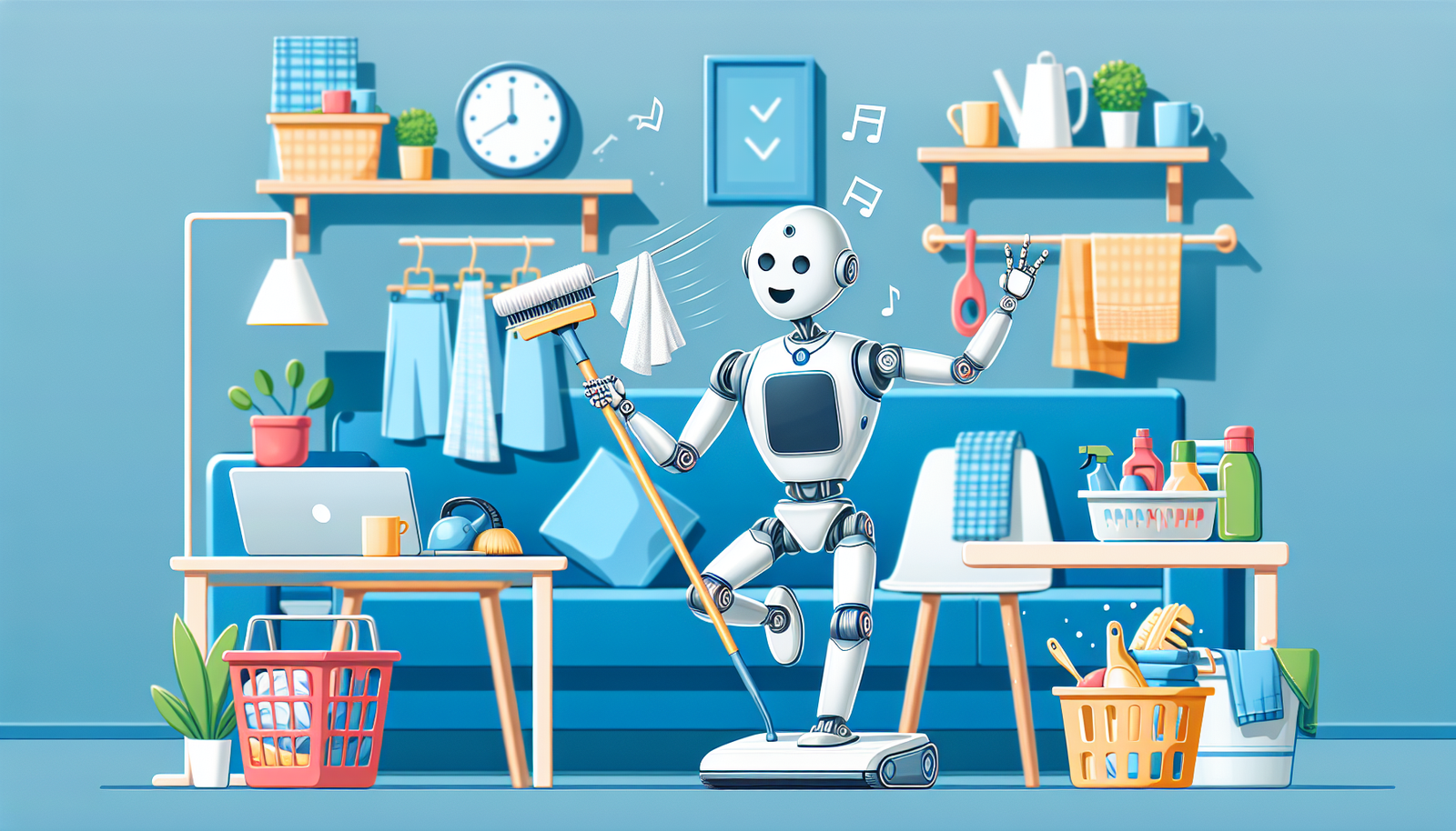 Le Guide Complet des Tâches Ménagères Que Peut Réaliser un Robot Humanoïde