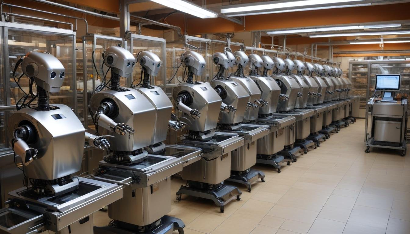 Les Robots Humanoïdes dans l'Industrie de la Boulangerie : Automatisation et Qualité