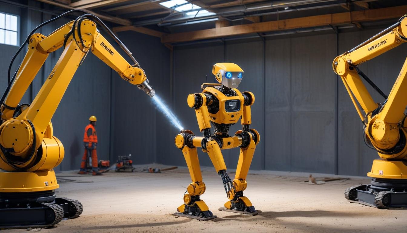 Les Robots Humanoïdes dans l'Industrie de la Construction : Avantages et Défis