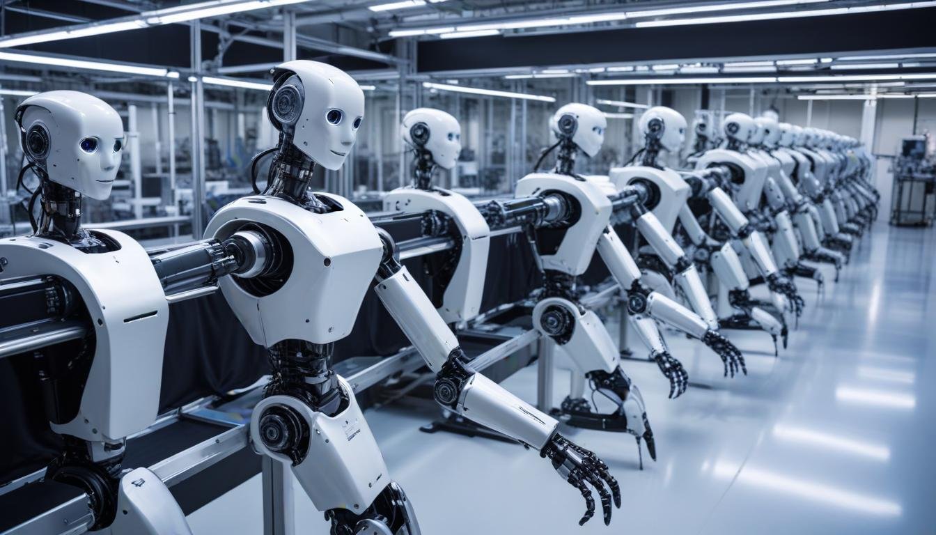 Les Robots Humanoïdes dans l'Industrie Textile : Innovation et Productivité