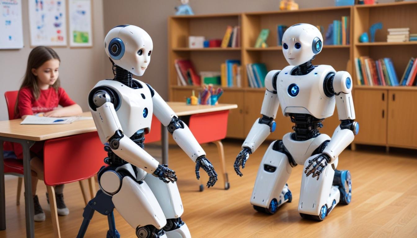 Les Robots Humanoïdes et l'Apprentissage des Compétences en Résilience pour les Enfants