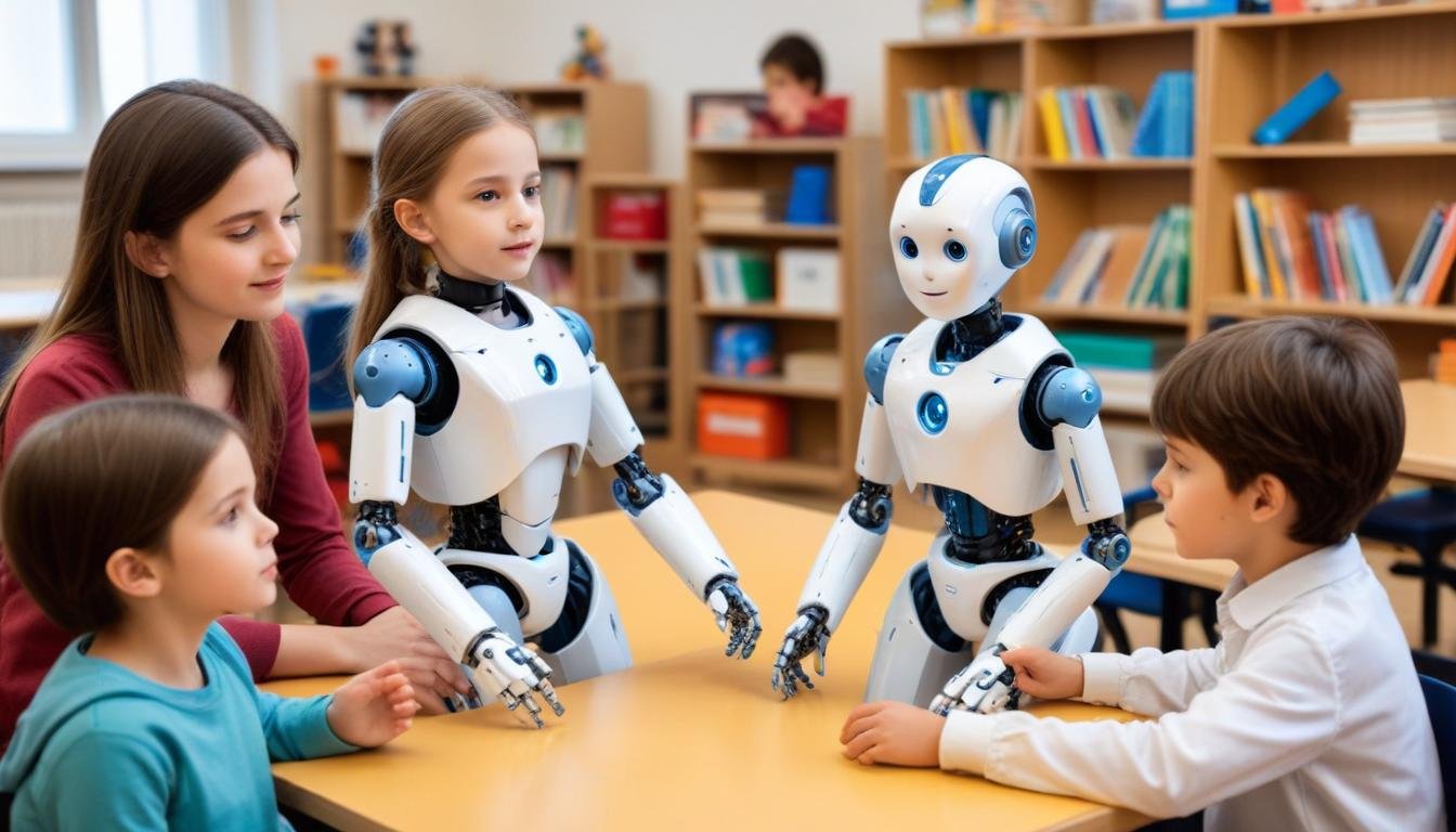 Les Robots Humanoïdes et l'Éducation à la Gestion des Émotions pour les Enfants