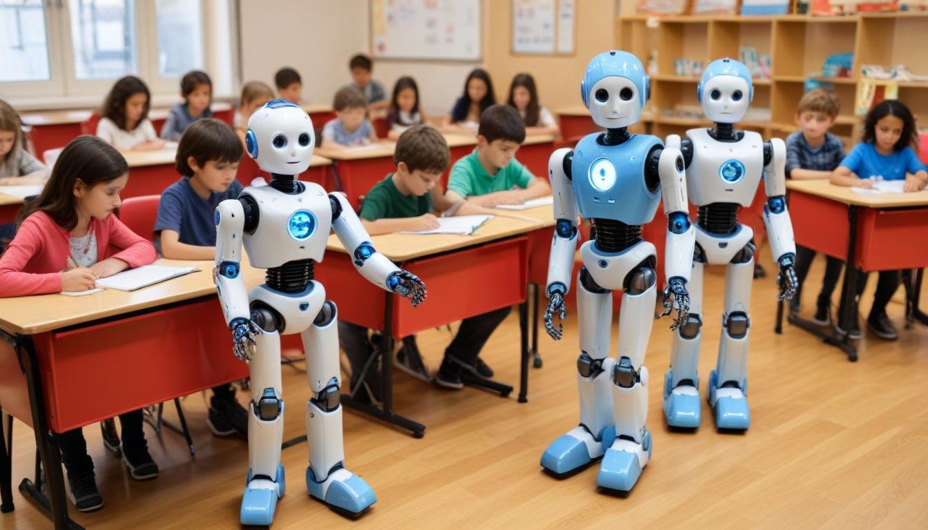 Les Robots Humanoïdes et l'Éducation à la Gestion du Temps pour les Enfants