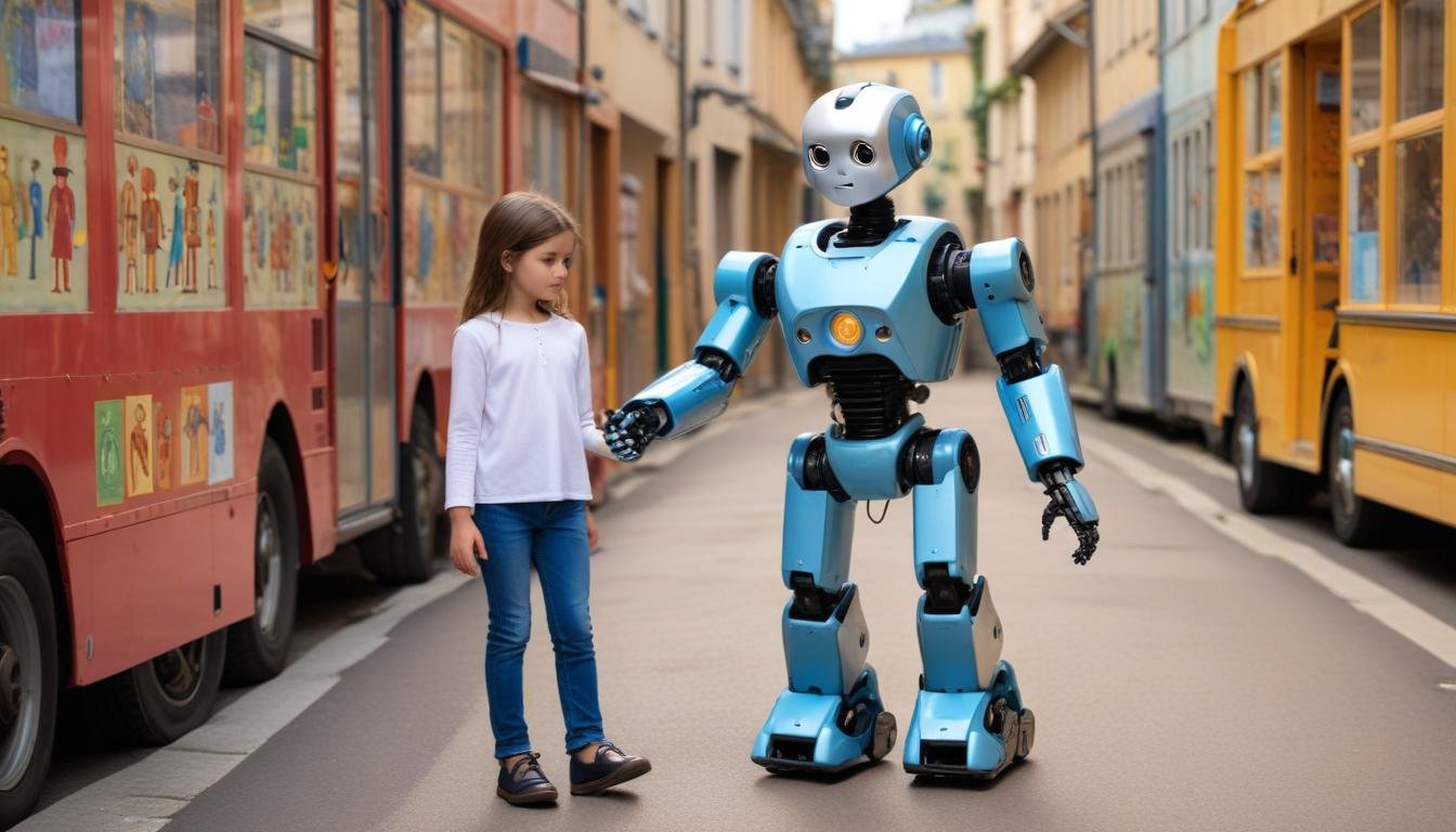 Les Robots Humanoïdes et l'Éducation à la Sécurité Routière pour les Enfants